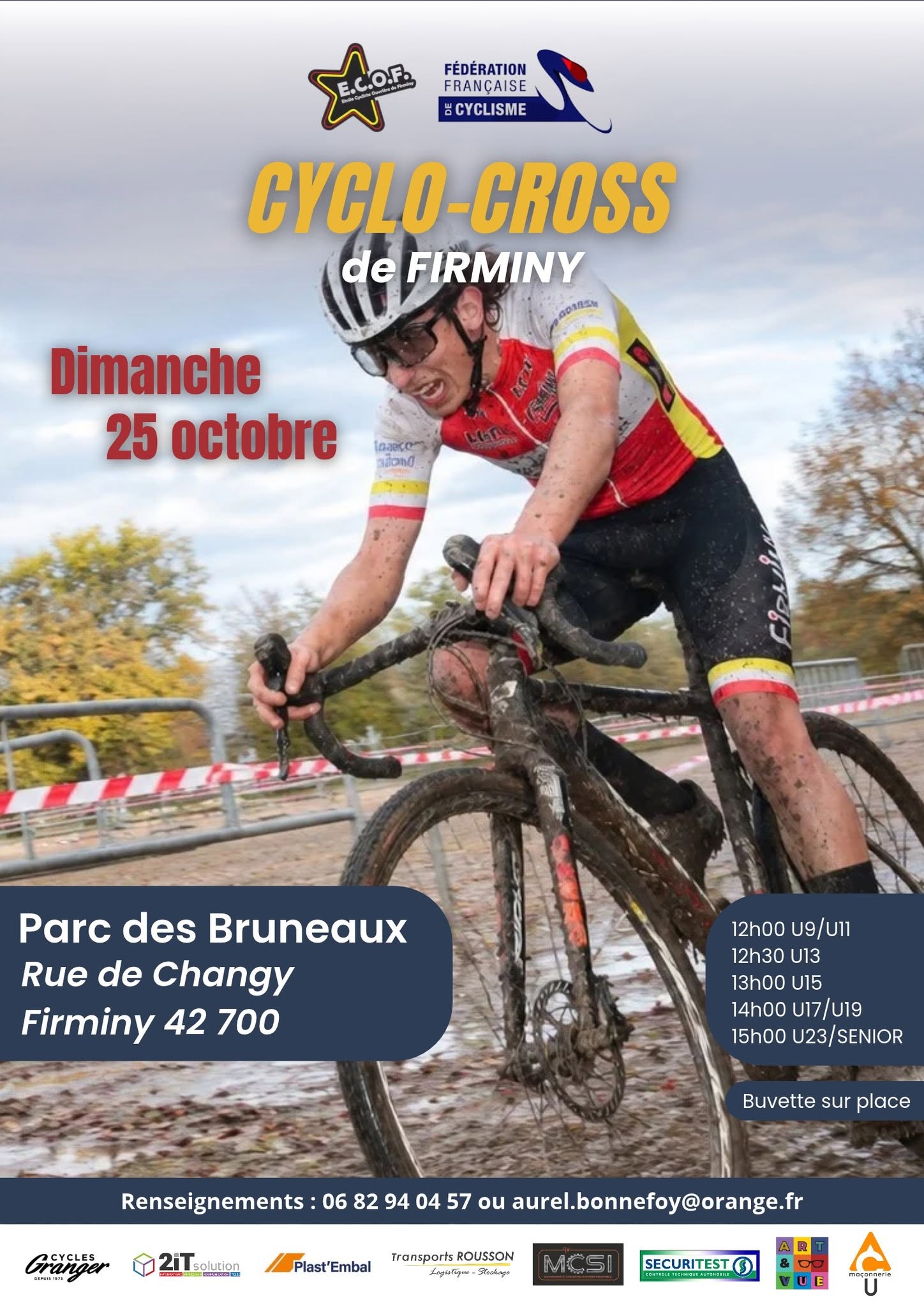Affiche : CYCLO CROSS DU FIRMINY VERT